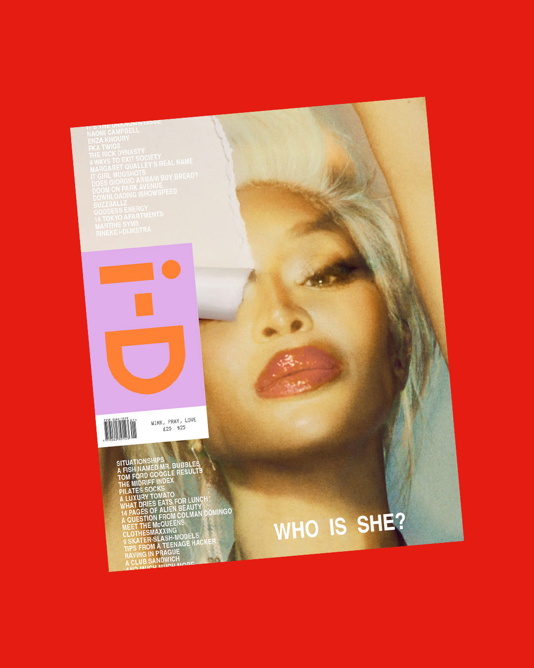 i-D #374 Naomi Campbell cover