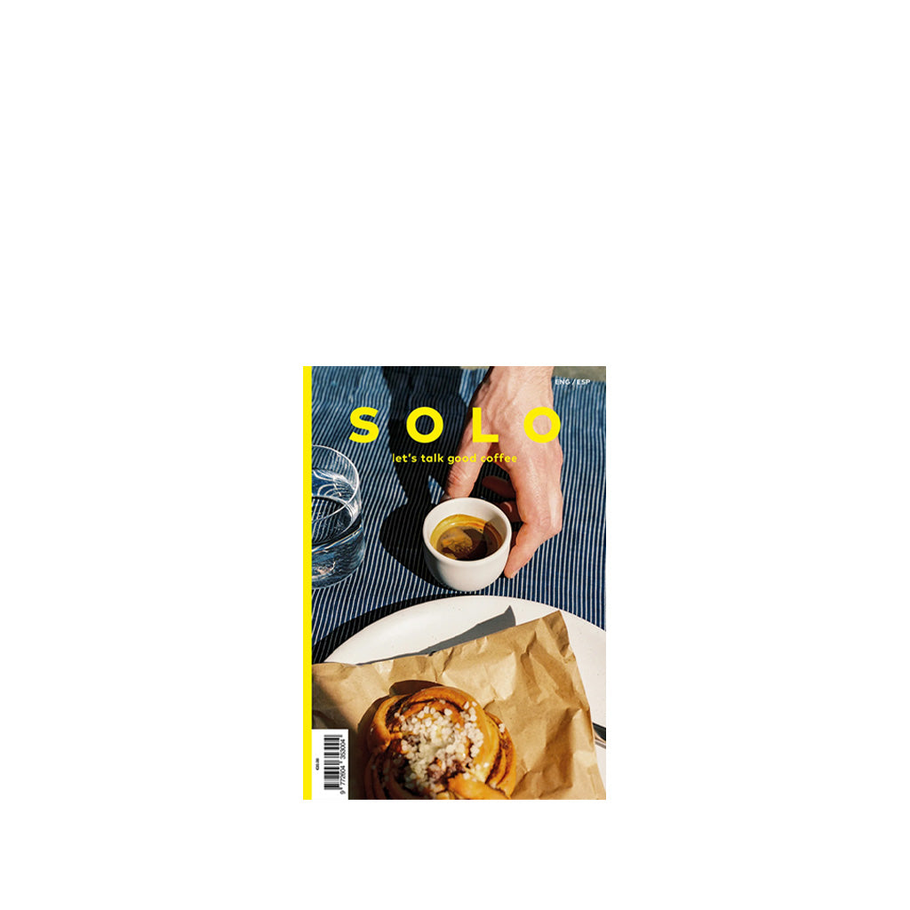 Solo #14 explores global coffee culture with stories from Dalston to Mexico, barista design, Tokyo café life, and more. All content in English & Spanish