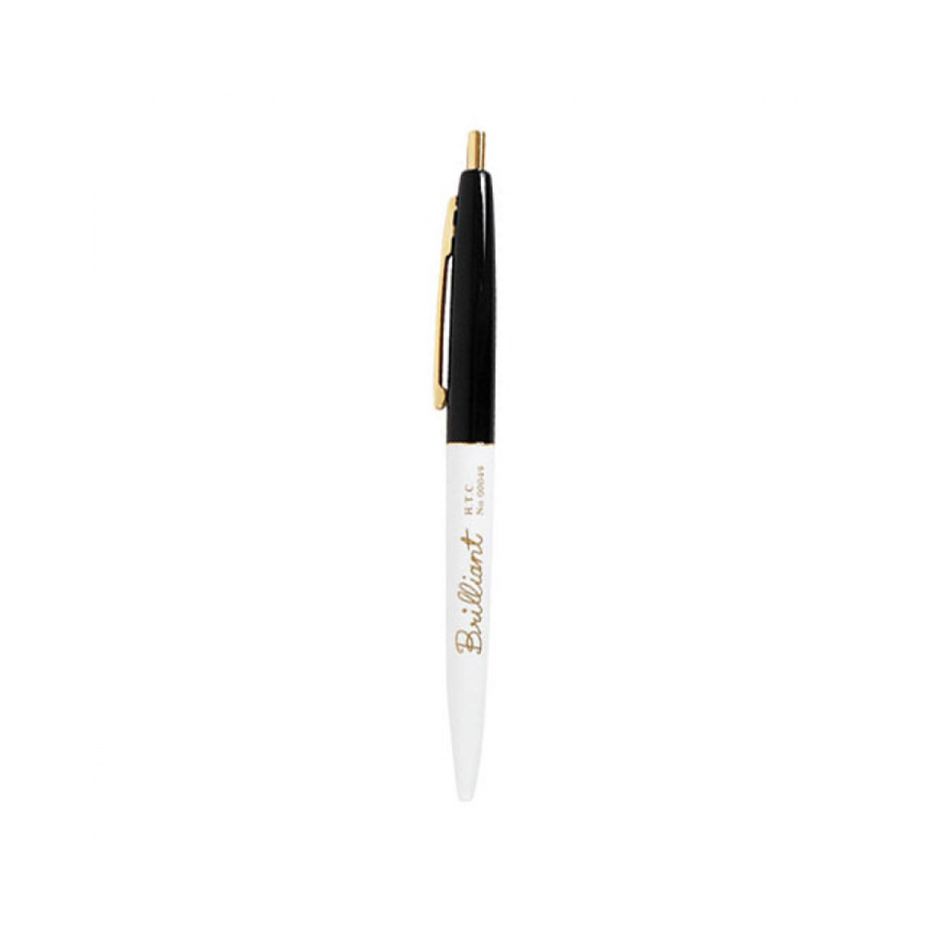 Hightide Gold Ballpoint Pen in Black