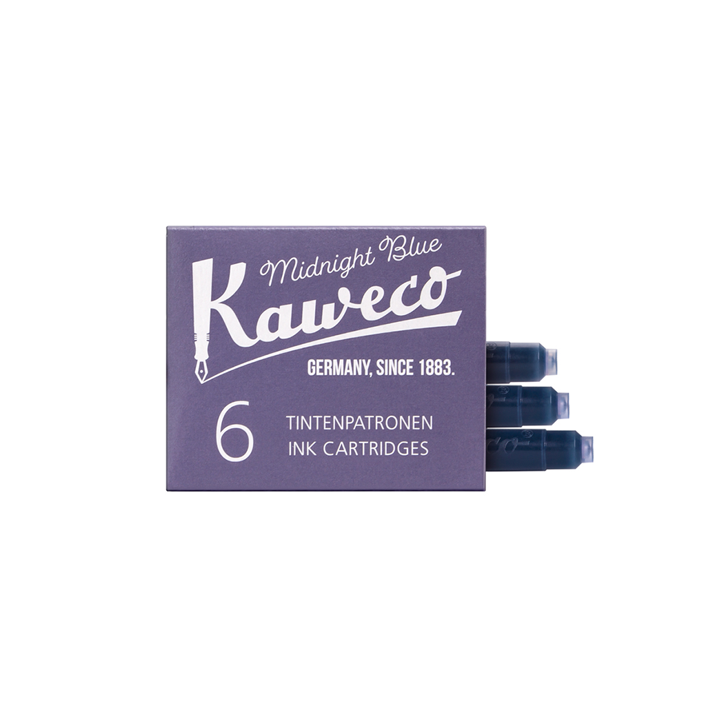 Kaweco Ink Cartridges Midnight Blue Pack of 6