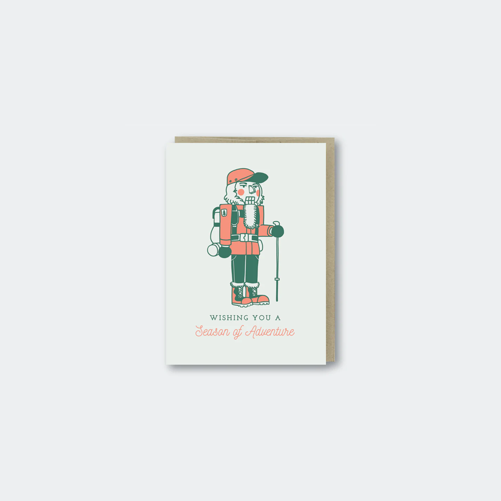 Pike Street Press Adventure Nutcracker Holiday Card