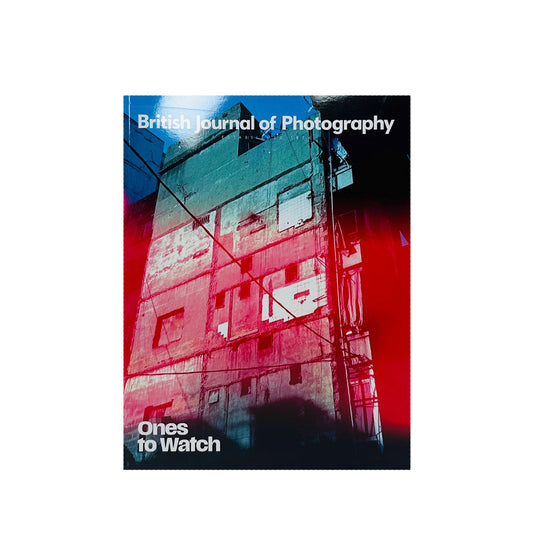 British Journal of Photography #7922 cover Photography with the words 'Ones to Watch' with a building reflection design.