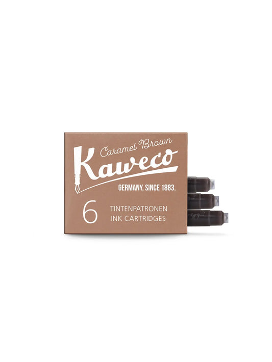Kaweco Ink Cartridges — Caramel Brown