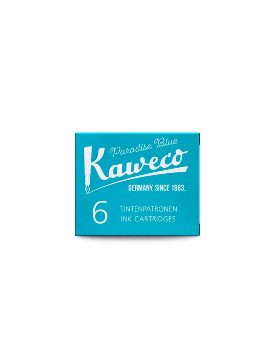 Kaweco Ink Cartridges Paradise Blue 6-Pack