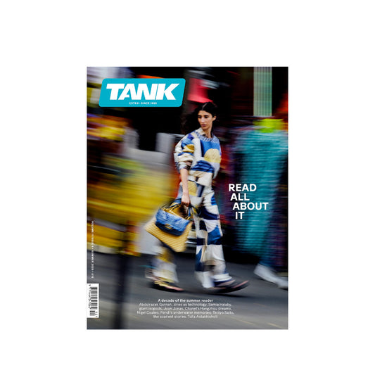 TANK #104 celebrates 10 years of its Summer Reader with a rich mix of literary interviews, fashion editorials, and curious minds from across the globe.