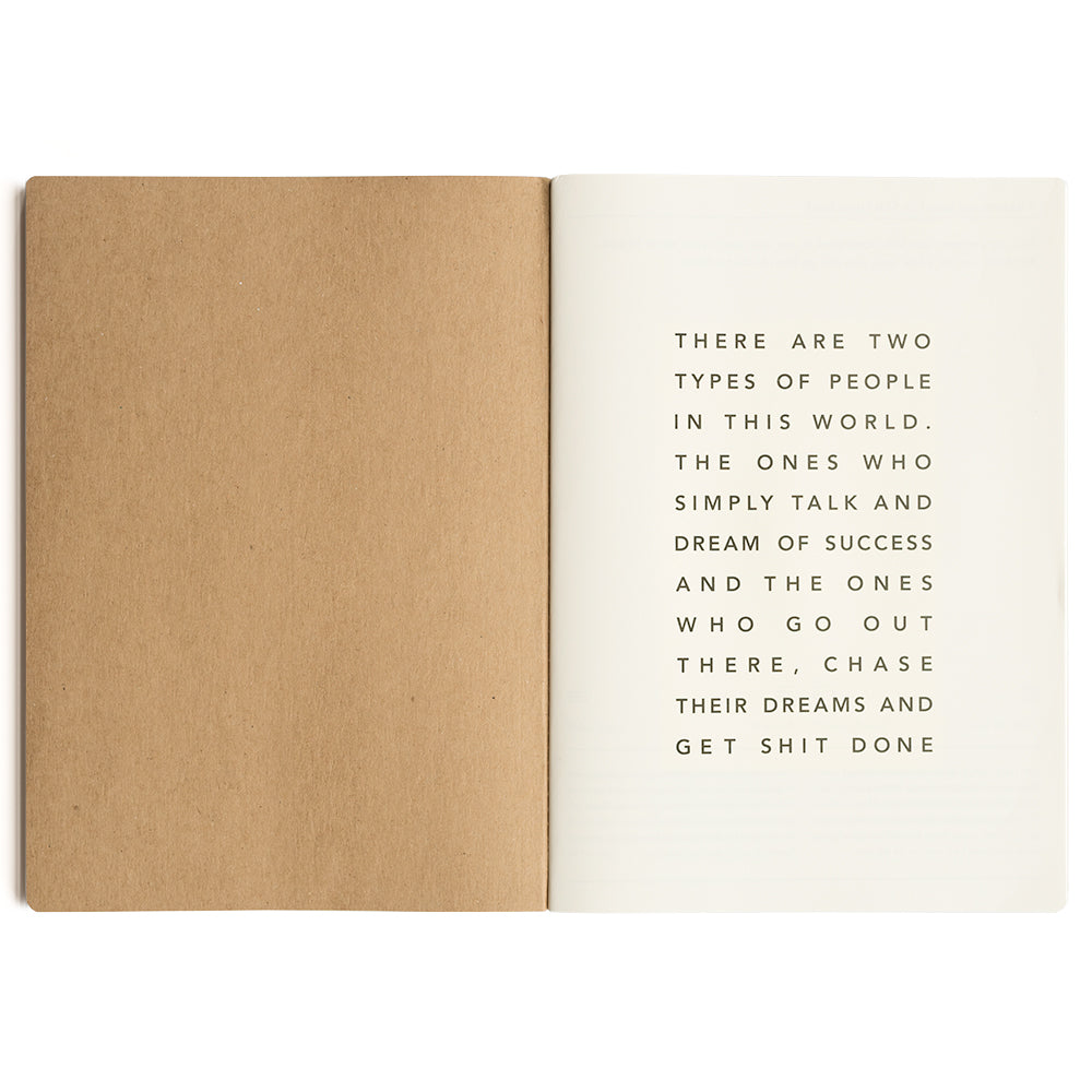 MiGoals Get Shit Done Manifesto - Kraft