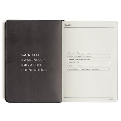 MiGoals Goals Journal - Black