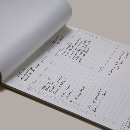 MiGoals Time Block Pad