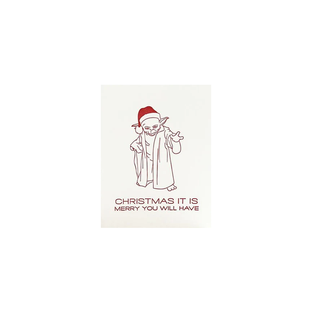 Christmas It Is Christmas Card
